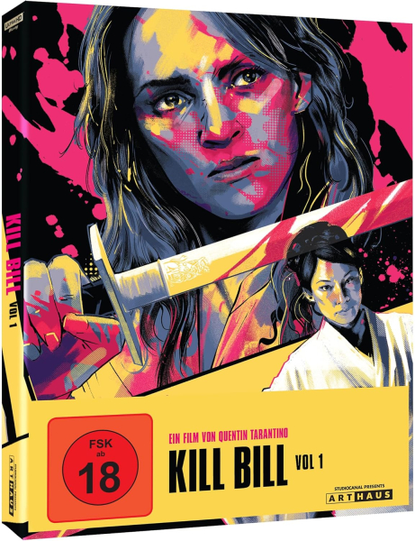 KILL BILL Volume 1 (Uma Thurman) 4K Ultra HD + Blu-ray Disc Steelbook