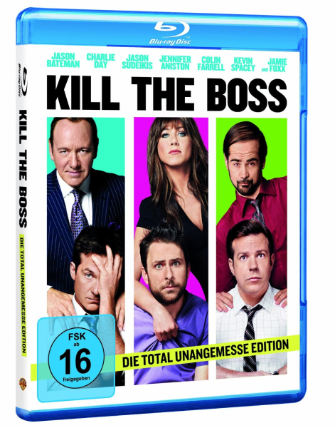 KILL THE BOSS (Jason Bateman, Jennifer Aniston) Blu-ray Disc