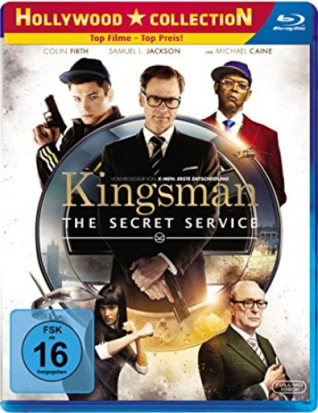 KINGSMAN, The Secret Service (Colin Firth, Samuel L. Jackson) Blu-ray Disc