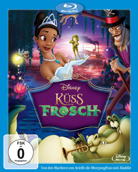 KÜSS DEN FROSCH (Walt Disney) Blu-ray Disc