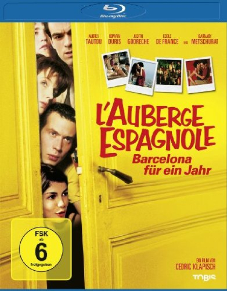 L'AUBERGE ESPAGNOLE, Barcelona für ein Jahr (Audrey Tautou) Blu-ray Disc