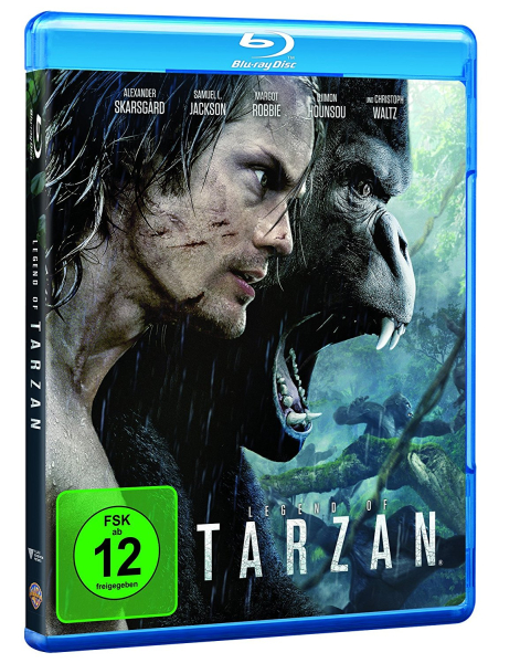 LEGEND OF TARZAN (Alexander Skarsgard, Christoph Waltz) Blu-ray Disc