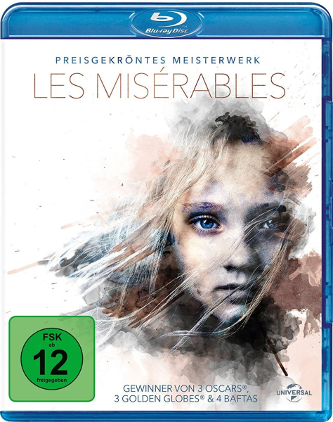 LES MISERABLES (Hugh Jackman, Russell Crowe) Blu-ray Disc