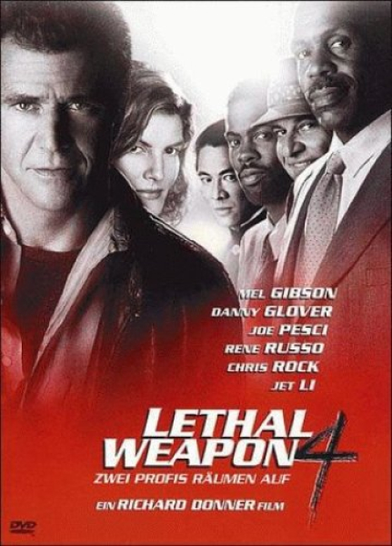 LETHAL WEAPON 4 (Mel Gibson, Jet Li, Joe Pesci) DVD