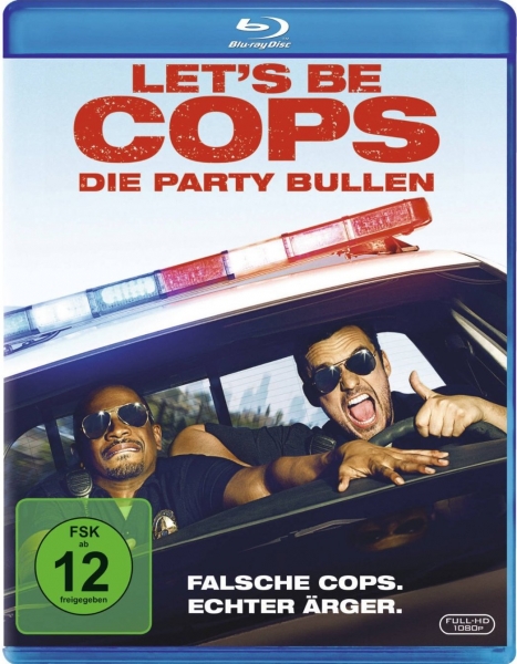 LET'S BE COPS, Die Party Bullen (Damon Wayans Jr., Jake Johnson) Blu-ray Disc