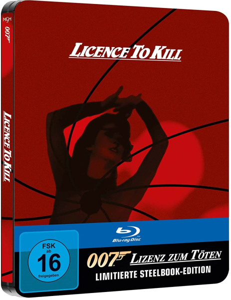 LIZENZ ZUM TÖTEN (Timothy Dalton) Blu-ray Disc, Steelbook