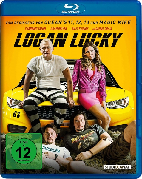 LOGAN LUCKY (Channing Tatum, Daniel Craig) Blu-ray Disc