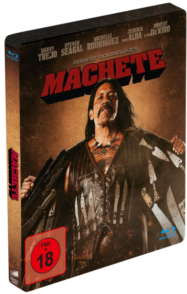 MACHETE (Danny Trejo, Steven Seagal) Blu-ray Disc, Steelbook