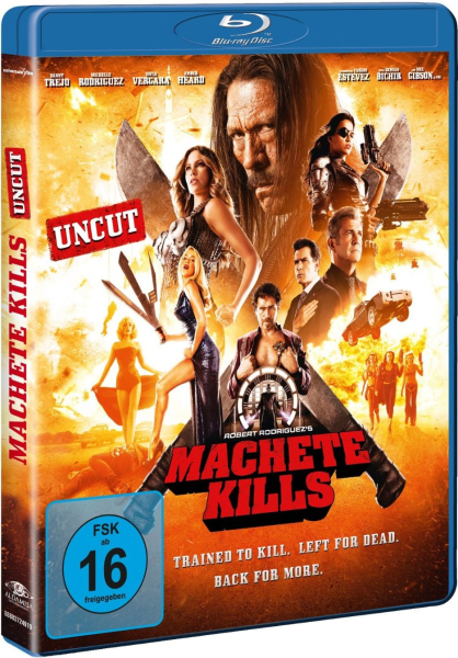 MACHETE KILLS (Danny Trejo, Michelle Rodriguez) Blu-ray Disc