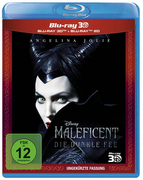 MALEFICENT, die dunkle Fee (Angelina Jolie) Blu-ray 3D + Blu-ray Disc