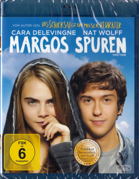 MARGOS SPUREN (Cara Delevingne, Nat Wolff) Blu-ray Disc