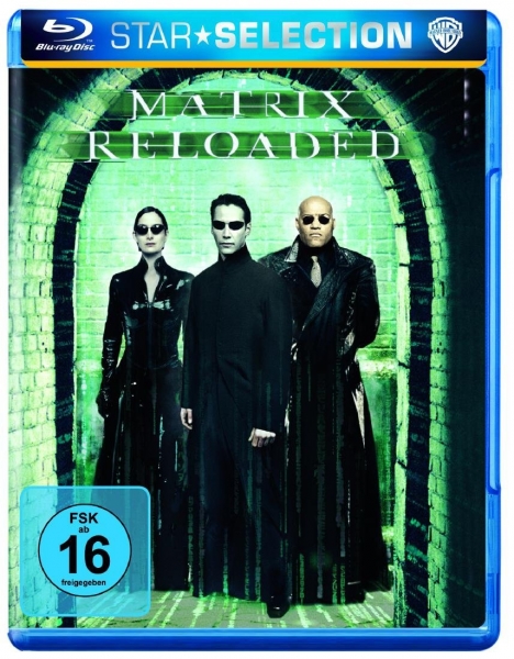 MATRIX RELOADED (Keanu Reeves) Blu-ray Disc