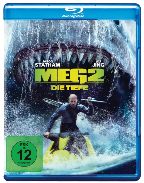 MEG 2 - DIE TIEFE (Jason Statham) Blu-ray Disc