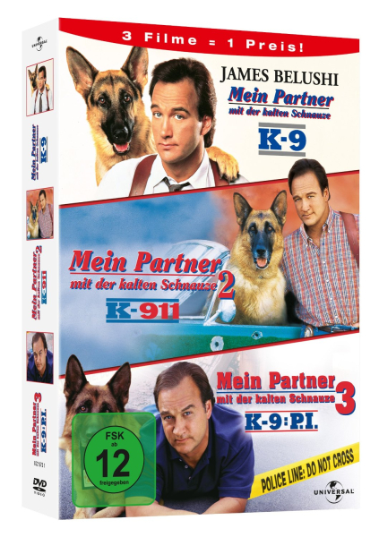 MEIN PARTNER MIT DER KALTEN SCHNAUZE 1-3 (James Belushi) 3 DVDs
