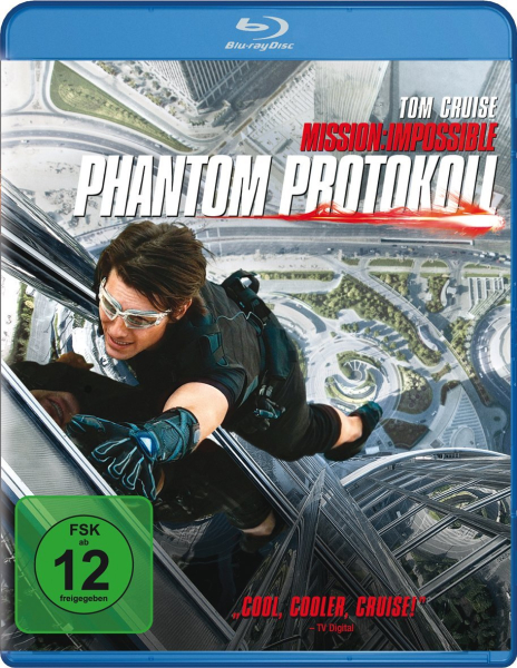 MISSION IMPOSSIBLE 4: PHANTOM PROTOKOLL (Tom Cruise) Blu-ray Disc