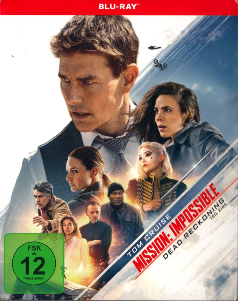MISSION IMPOSSIBLE: DEAD RECKONING (Tom Cruise) Blu-ray Disc + Schuber