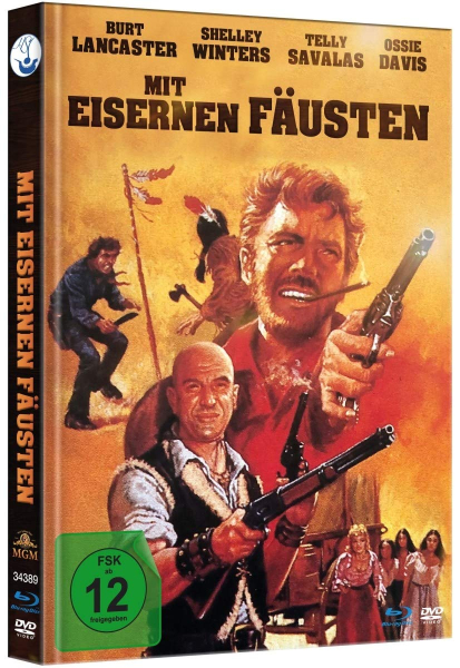 MIT EISERNEN FÄUSTEN (Burt Lancaster) Blu-ray Disc + DVD, Mediabook