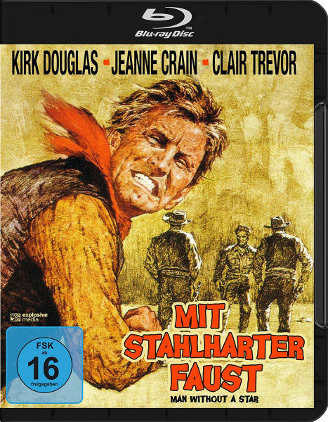 MIT STAHLHARTER FAUST (Kirk Douglas) Blu-ray Disc