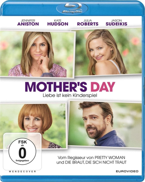 MOTHER'S DAY (Jennifer Aniston, Kate Hudson, Julia Roberts) Blu-ray Disc