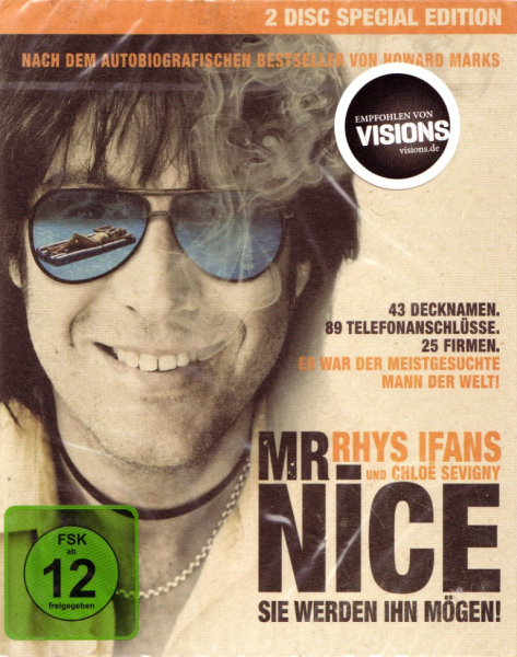 MR. NICE (Rhys Ifans, Chloe Sevigny) Blu-ray Disc