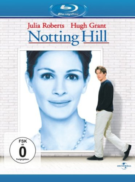 NOTTING HILL (Julia Roberts, Hugh Grant) Blu-ray Disc