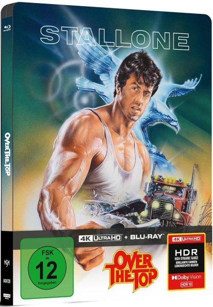 OVER THE TOP (Sylvester Stallone) 4K Ultra HD + Blu-ray Disc, Steelbook