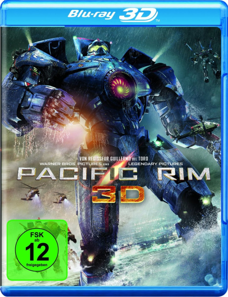 PACIFIC RIM (Charlie Hunnam) Blu-ray 3D + 2 Blu-ray Discs