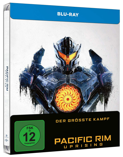 PACIFIC RIM: UPRISING (John Boyega) Blu-ray Disc, Steelbook