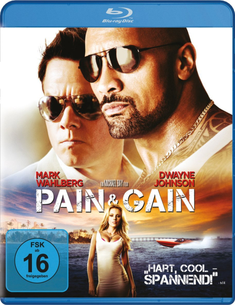 PAIN & GAIN (Mark Wahlberg, Dwayne Johnson) Blu-ray Disc