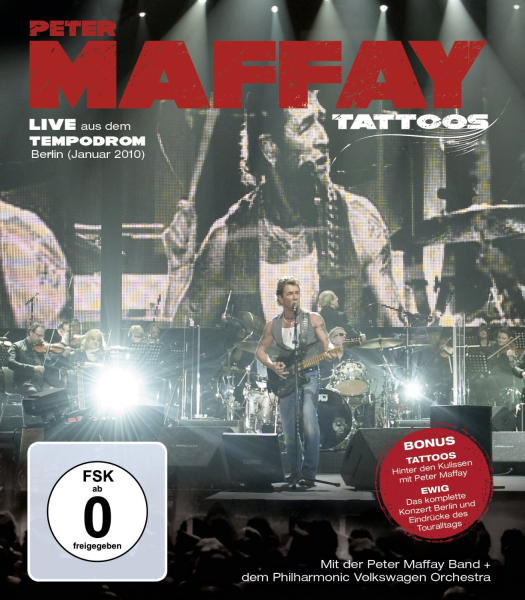 PETER MAFFAY: TATTOOS, Live (Blu-ray-Disc)