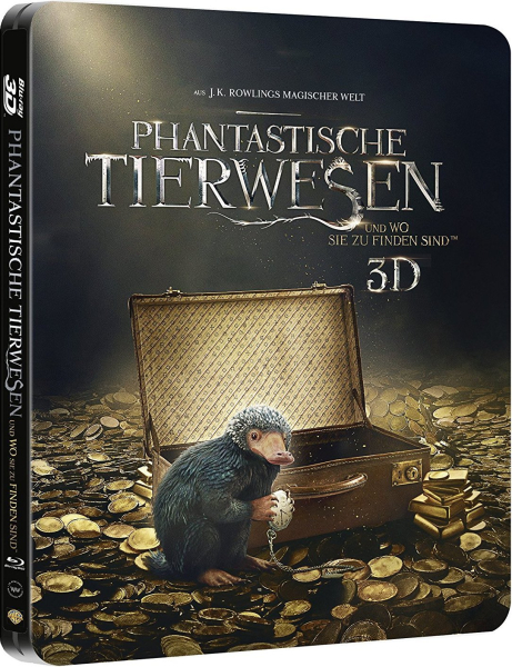 PHANTASTISCHE TIERWESEN UND WO SIE ZU FINDEN SIND (Blu-ray 3D + Blu-ray Disc) Steelbook