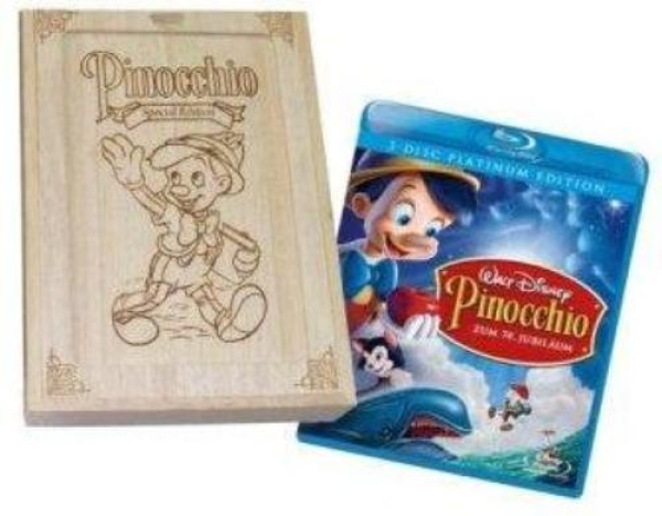 PINOCCHIO (Walt Disney, Limited Holzbox Edition) Blu-ray Disc + DVD