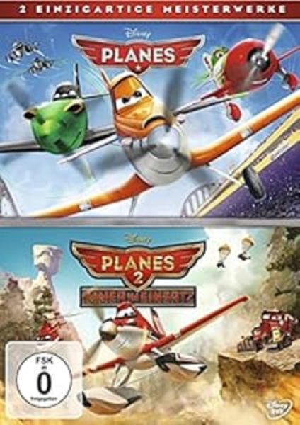 PLANES + PLANES 2, Immer im Einsatz (2 DVDs)