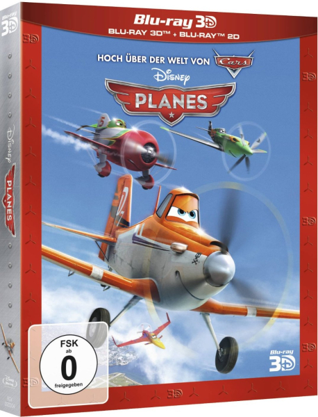 PLANES (Walt Disney) Blu-ray 3D + Blu-ray Disc