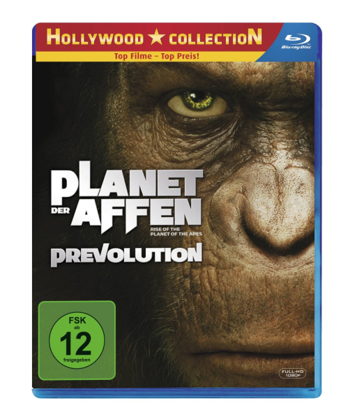PLANET DER AFFEN: PREVOLUTION (James Franco) Blu-ray Disc