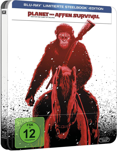 PLANET DER AFFEN: SURVIVAL (Blu-ray Disc, Steelbook)