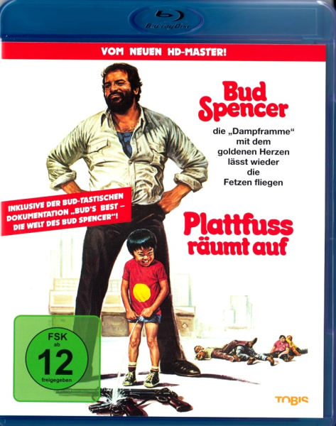 PLATTFUSS RÄUMT AUF (Bud Spencer) Blu-ray Disc