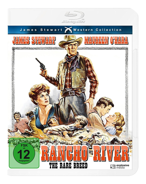 RANCHO RIVER (James Stewart, Maureen O'Hara) Blu-ray Disc