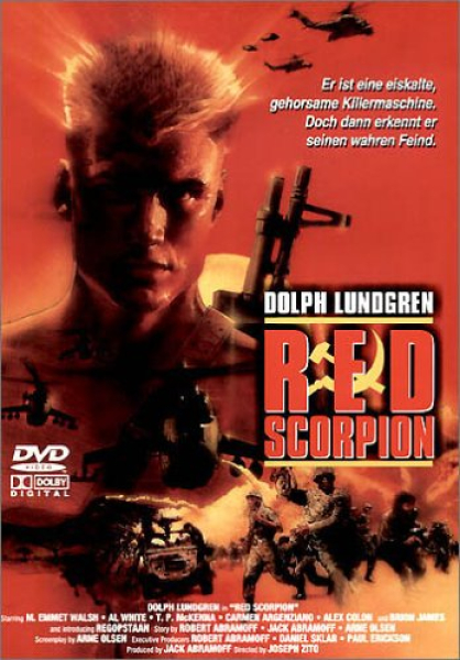 RED SCORPION (Dolph Lundgren, Brion James) DVD