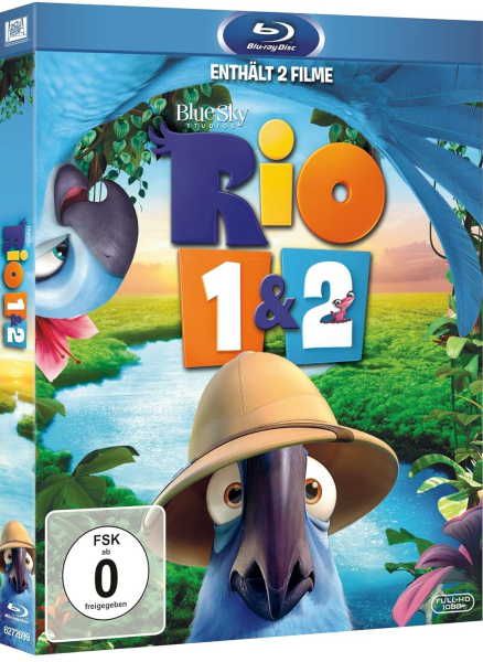RIO + RIO 2: DSCHUNGELFIEBER (2 Blu-ray Discs)