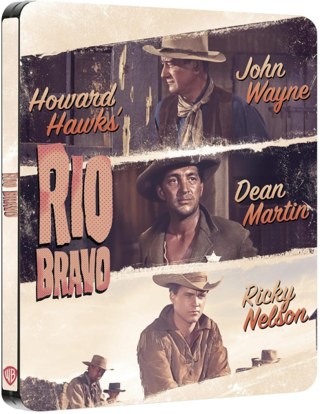 RIO BRAVO (John Wayne) 4K Ultra HD + Blu-ray Disc, Steelbook - Import
