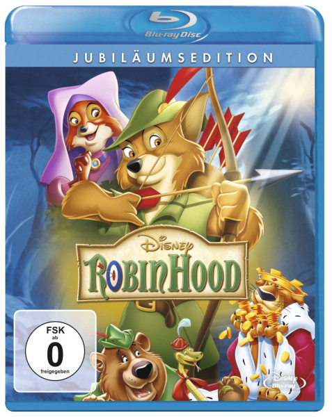 ROBIN HOOD (Walt Disney) Blu-ray Disc