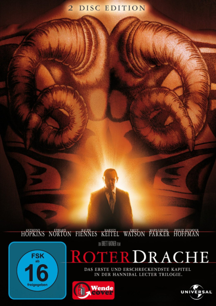 ROTER DRACHE (Edward Norton, Anthony Hopkins) 2 DVDs