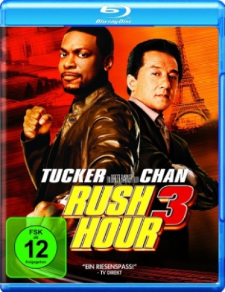 RUSH HOUR 3 (Chris Tucker, Jackie Chan) Blu-ray Disc