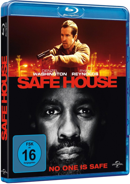 SAFE HOUSE (Denzel Washington, Ryan Reynolds) Blu-ray Disc