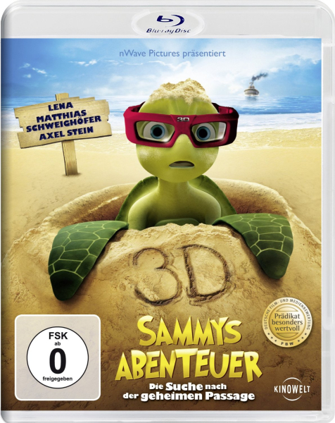 SAMMYS ABENTEUER: DIE SUCHE NACH DER GEHEIMEN PASSAGE (Blu-ray 3D)