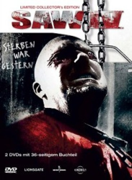 SAW IV (Tobin Bell, Scott Petterson) 2 DVDs, Mediabook