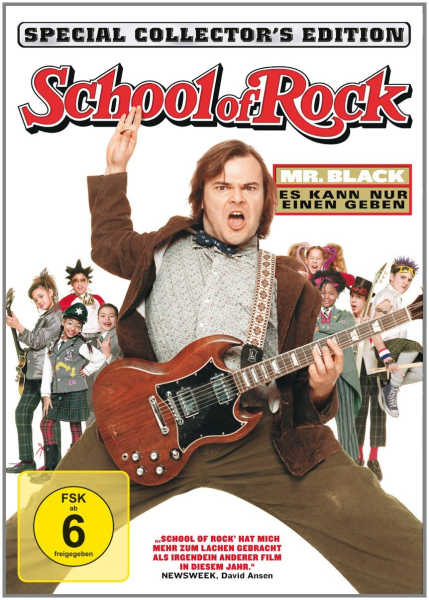 SCHOOL OF ROCK (Jack Black) DVD