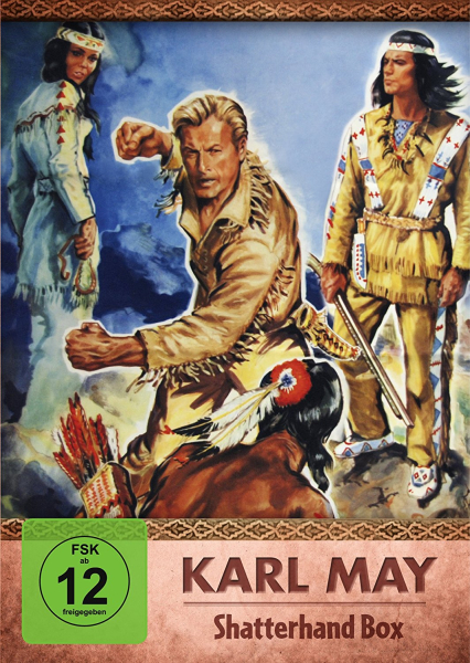 KARL MAY: SHATTERHAND BOX (Lex Barker, Pierre Brice) 2 DVDs