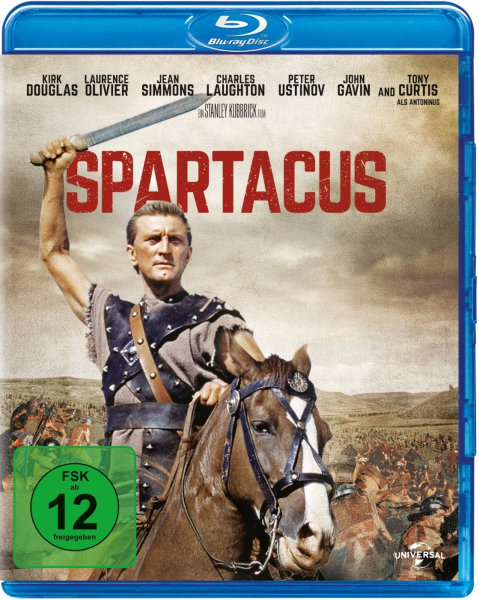SPARTACUS (Kirk Douglas, Laurence Olivier) Blu-ray Disc